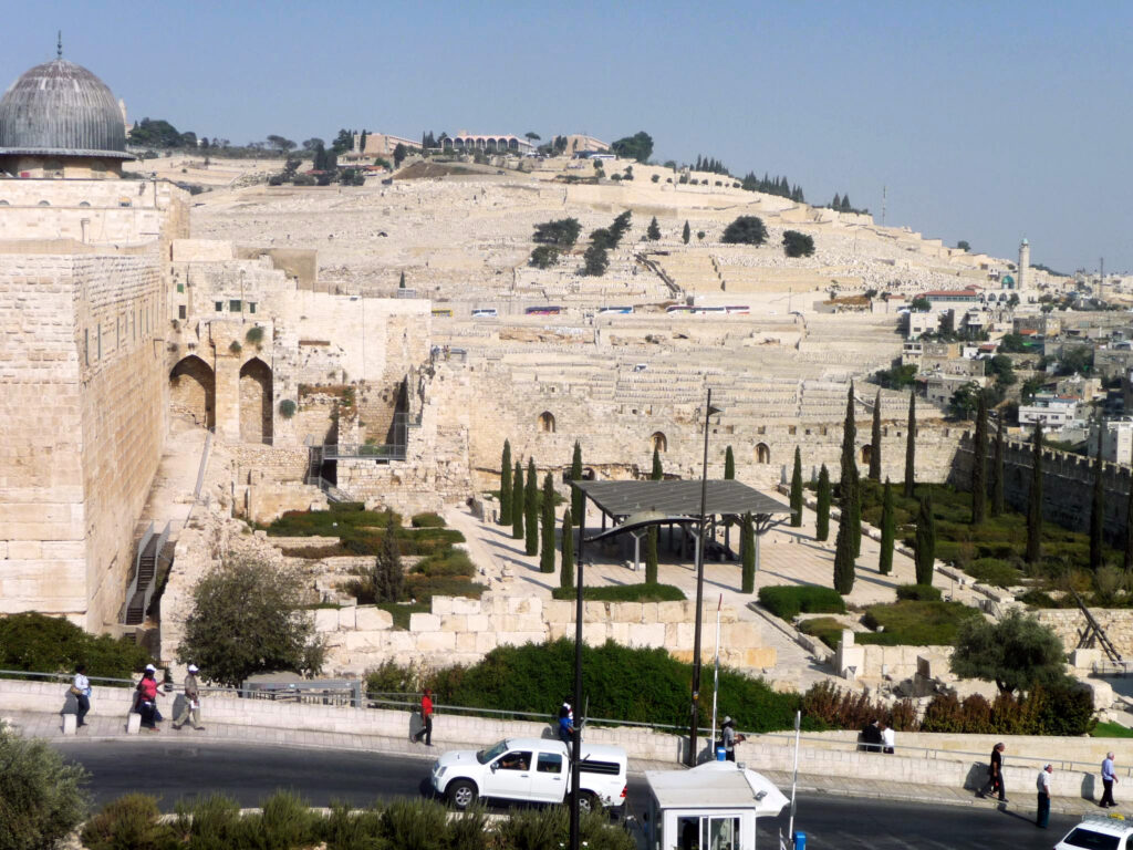 Davids Stad, Jerusalem (Israel), Foto Christer Dahlberg